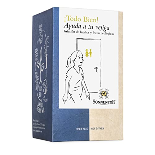 Sonnentor - ¡Todo bien! AYUDA A TU VEJIGA BIO 27g - bolsitas | Pack de 6 cajas Cover