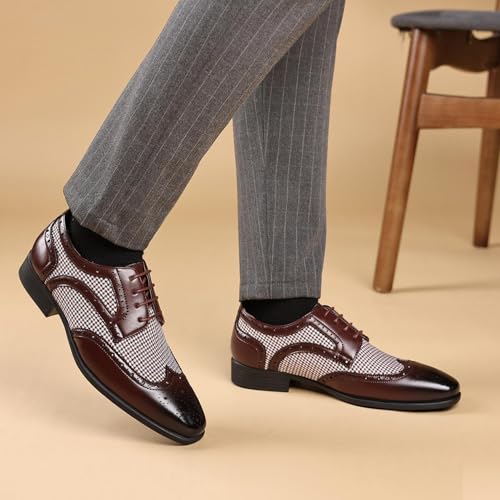 Men's Oxford Dress Shoes, Men's Fashion Brogues3