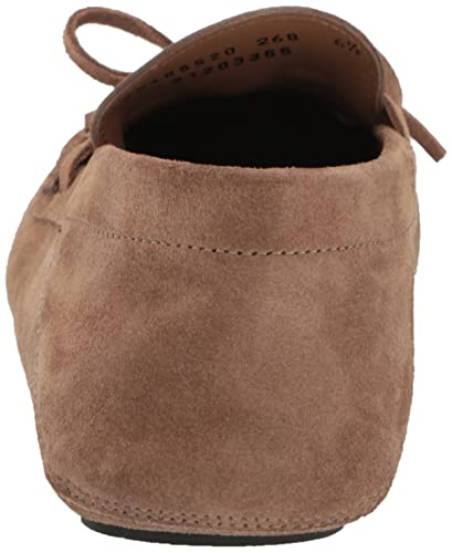 Image of BOSS Women's Suede Slip-on Moccasins with Top Bow Detail