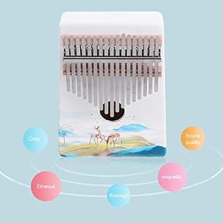 BIENKA Kalimba 17 Touches Pouce Piano Bois Doigt Piano Tune Marteau et Sac De Rangement Instrument De Musique… - Les Beatles, Paul McCartney, John Lennon, RIngo Starr, George Harrison BIENKA Kalimba 17 Touches Pouce Piano Bois Doigt Piano Tune Marteau et Sac De Rangement Instrument De Musique… – Image 2