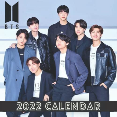 BTS CALENDAR 2022: k-Pop Bangtan Boys Monthly calendar planner 2022, Great Bts gift for all fans, kids & adults, With 14 Unique BTS Pictures (Young Forever Bts) Bts Merchandise For Girls & Boys