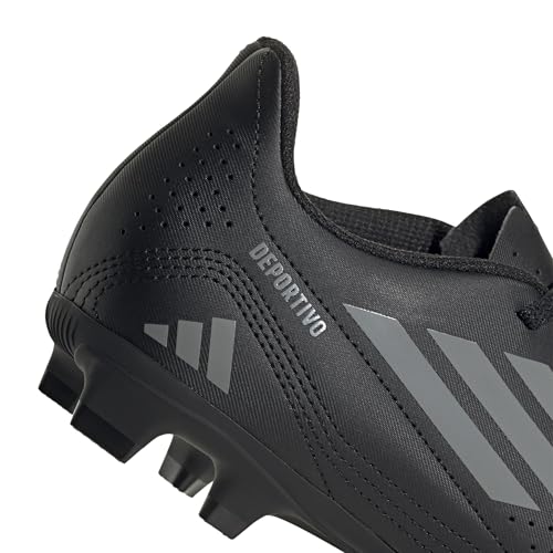 Image of ADIDAS Men's Deportivo III Flexible Ground Football Shoe (Core Black /Better Scarlet /Core Black)