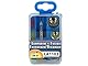 CARALL Ersatzlampen-Koffer,Lampen Sicherungen Set,Auto Lampen Birnen Bremslicht,Lampenersatzkasten,8-teilig,Lampensets H1 12V 55W