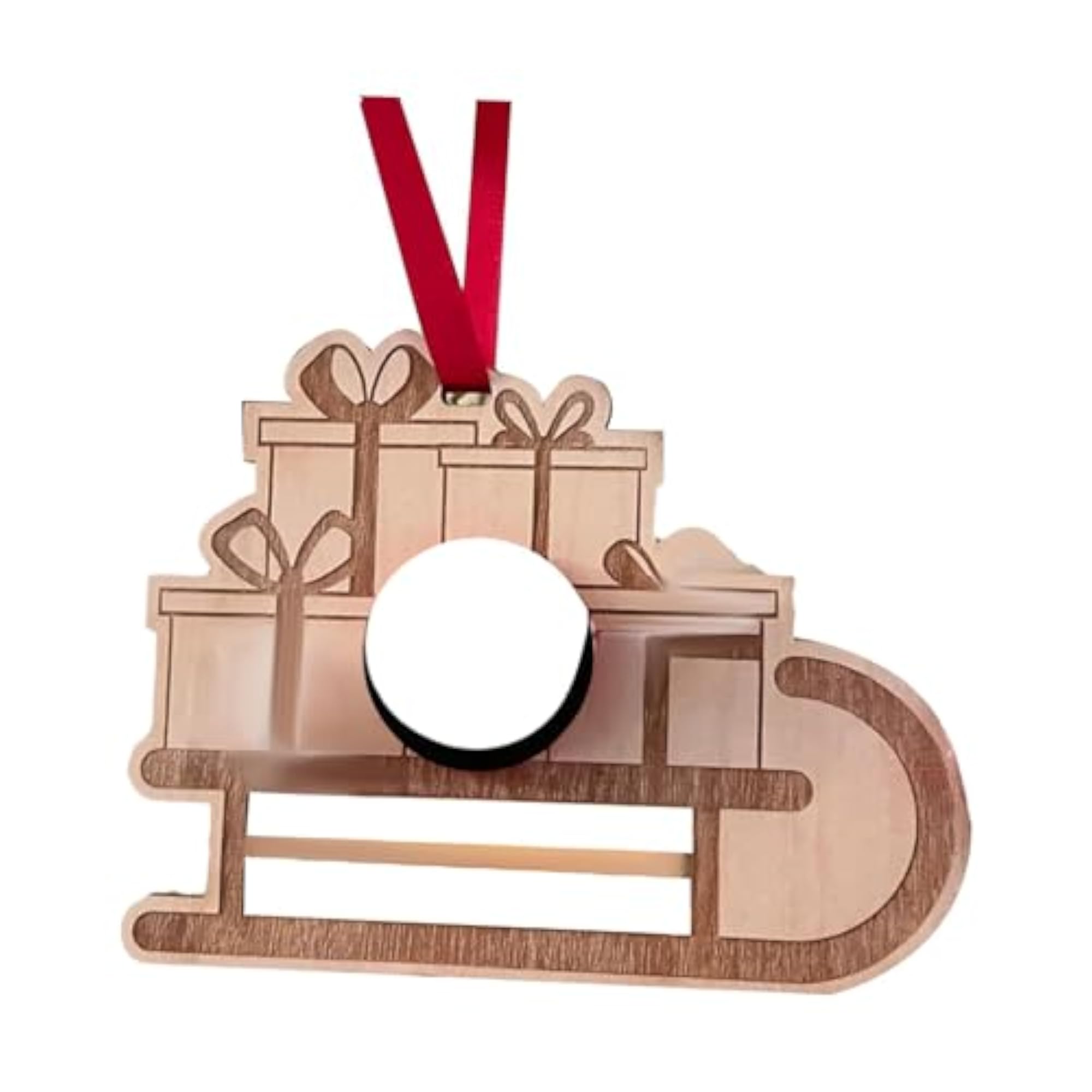 Christmas Money Holder Decoration, 2x Gift Style D