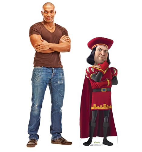 Image of Cardboard People Lord Farquaad Life Size Cardboard Cutout Standup - Shrek (2001 Film)