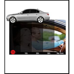 Window Tint Film Tinting Limo Ultra Black 5% 50Cm X 6M