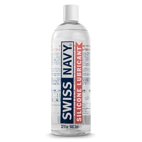 Swiss Navy Premium Silicone Based Lubricant - 32 oz