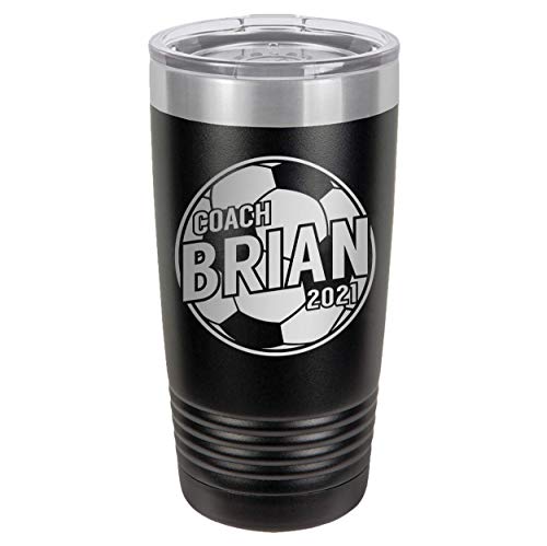 Soccer Coach Gift Engraved Tumbler