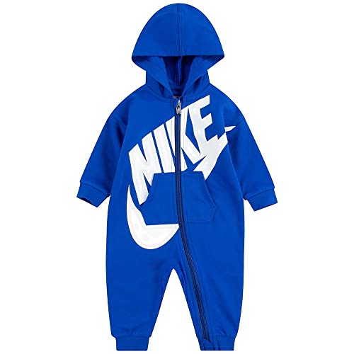 Nike Combinaison à Capuche pour bébé garçon, Bleu Roi, 9 Mois