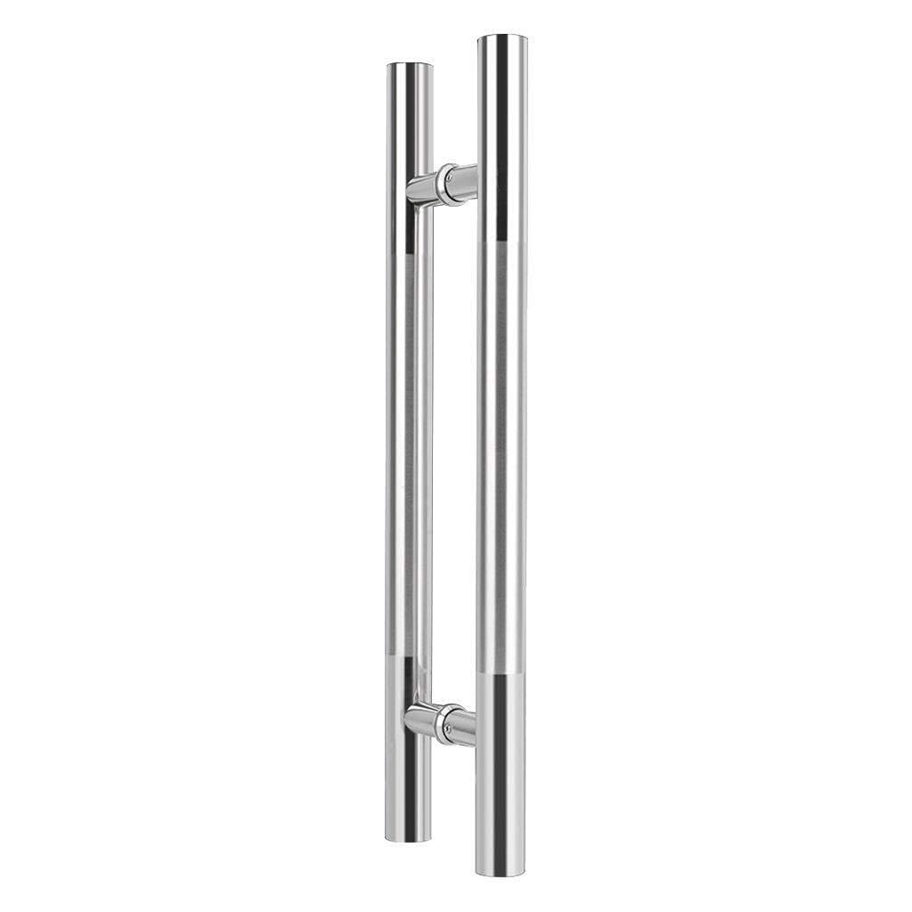 Porte tubulaire en acier inoxydable fermeture sécurisée accès jardin