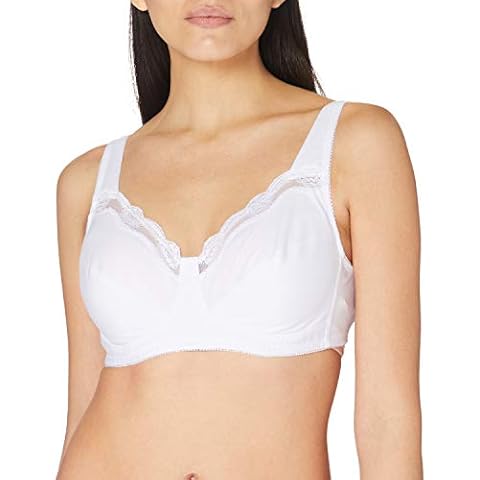 Sassa Women's Everyday Soft Bra with Lace Cover