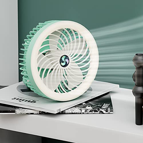 Ventilador de camping LED y aire potente para noches de verano 7