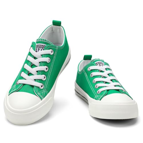 DSWED Toddler Little Kid Sneakers Boys Girls Canvas Shoes Classic Cotton Expandable No Tie Laces Slip On Sneakers4