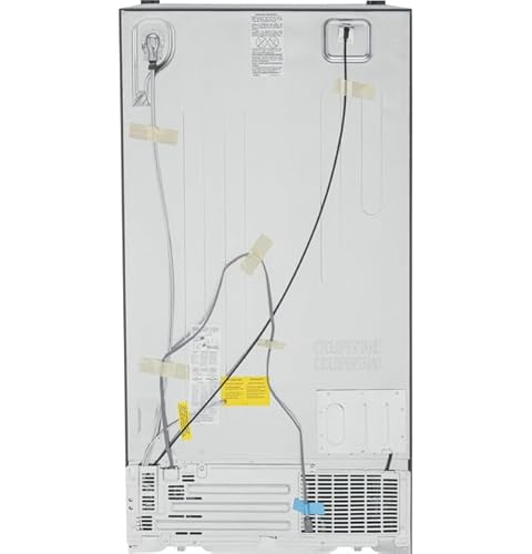 GE Profile 25.3 cu. ft. Side by Side Refrigerator in Fingerprint Resistant Stainless Steel PSE25KYHFS on Fridge.com