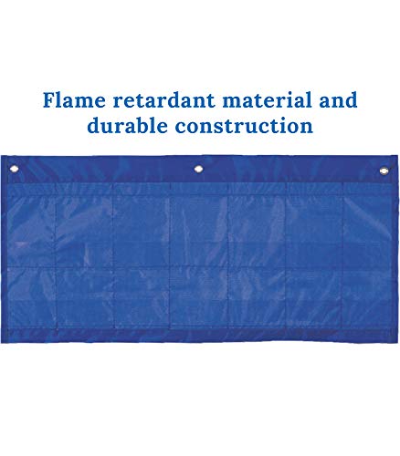 Carson Dellosa 25" x 12.75" Weather and Classroom Calendar Pocket Chart, Visual Schedule of Days of The Week, Dates, and Outdoor Conditions, Circle Time Learning Center and Homeschool Supplies - Image 4