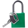 Lockout Padlock, KD, Green, 1/5In. Dia.
