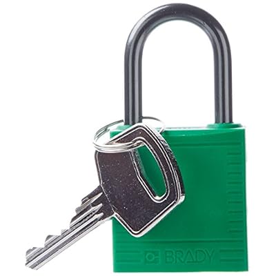 Lockout Padlock, KD, Green, 1/5In. Dia.