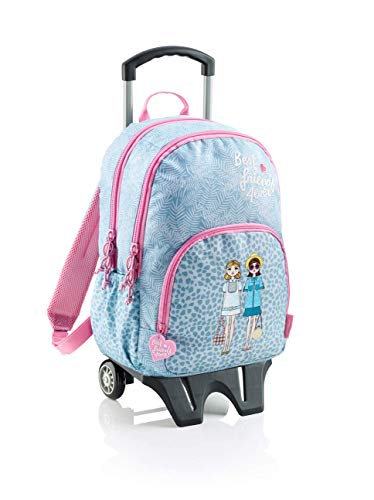 Jordi Labanda 37674 Mochila Triple con Carro Best Friends