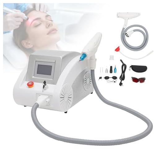 DioPaiB Máquina de eliminación de tatuajes láser profesional, 1064 nm, eliminación de pigmento de cejas, eliminación de tatuajes, 310 W, set de máquina de belleza para salón