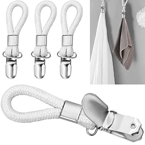 IRenXiao 4 Clip per Asciugamano,Clip per