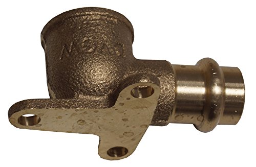 Cornat Press-Wandscheibe Innengewinde 18 mm x 1/2Zoll, 1 Stück, rotguss, T65721812B 18 mm x 1/2 Zoll Innengewinde (Packung mit 2)