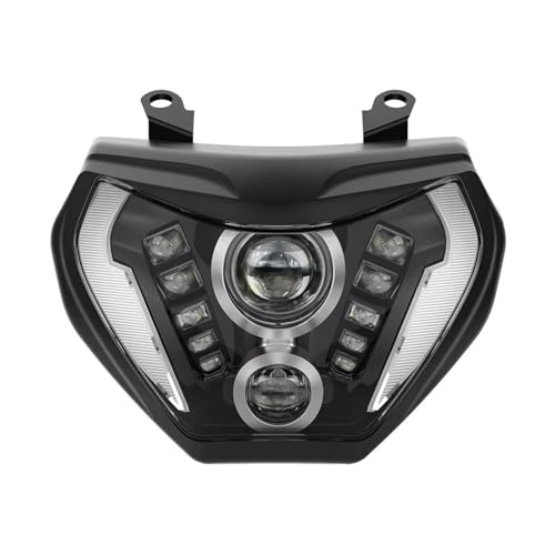 Phare LED pour MT07 haute visibilité avec feux DRL et ampoule H4 anti-éblouissement
