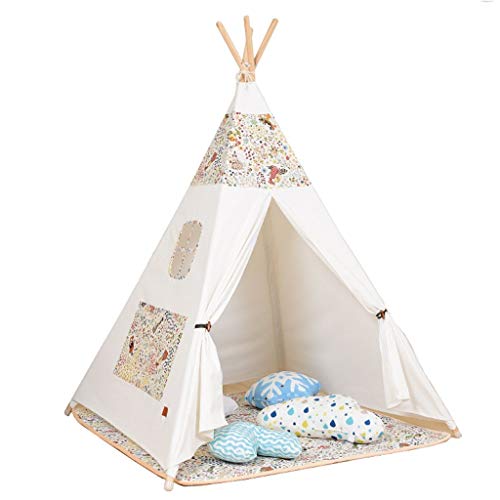 Children's Tent, Indoor Game House Boy Foldable Easy to Clean Reading Corner Girl Portable (Color : B)