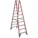 Werner Twin Stepladder,Fbrgls,IAA,10ft,T7400