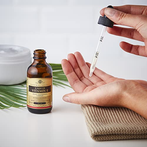 Solgar Natural Source Liquid Vitamin E - 59.2 ml - Protects cells from oxidative stress - Immunity Support - Easy to take liquid form - With Mixed Tocopherol Complex - Vegan - Image 5