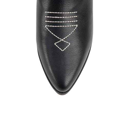Image of Soda inchBLAZING inch ~ Women Western Bootie Pointe Toe with Low Heel (Wide Fit Available)