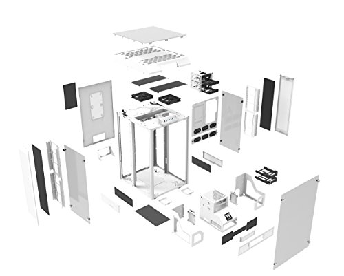 Thermaltake Tower 900 Snow Edition Tempered Glass Fully Modular E-ATX Vertical Super Tower Computer Chassis CA-1H1-00F6WN-00