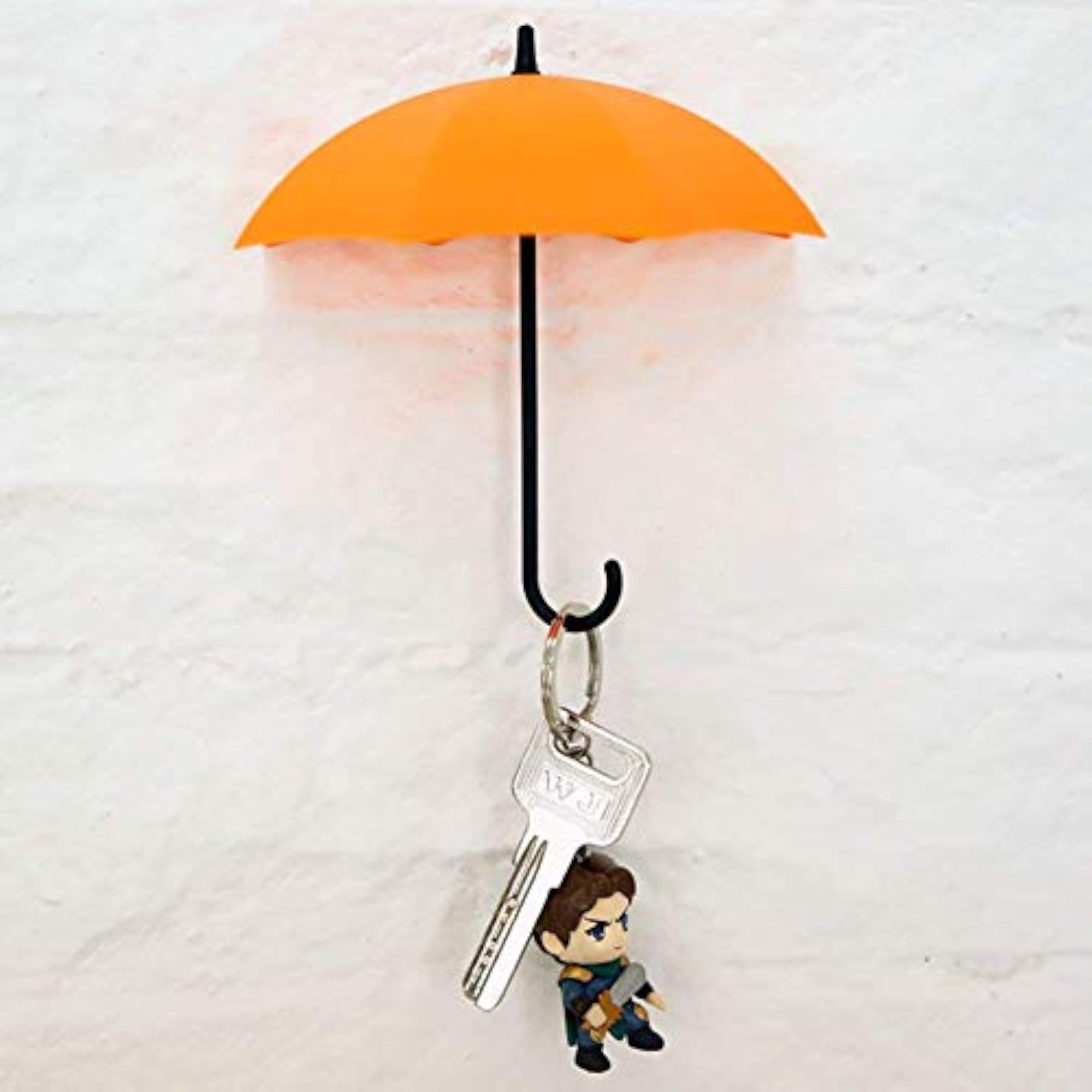 Plastic Multipurpose Wall Hanging Hook, Set of 3