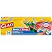 Glad Food Storage and Freezer 2 in 1 Zipper Bags - Gallon - 36 Count