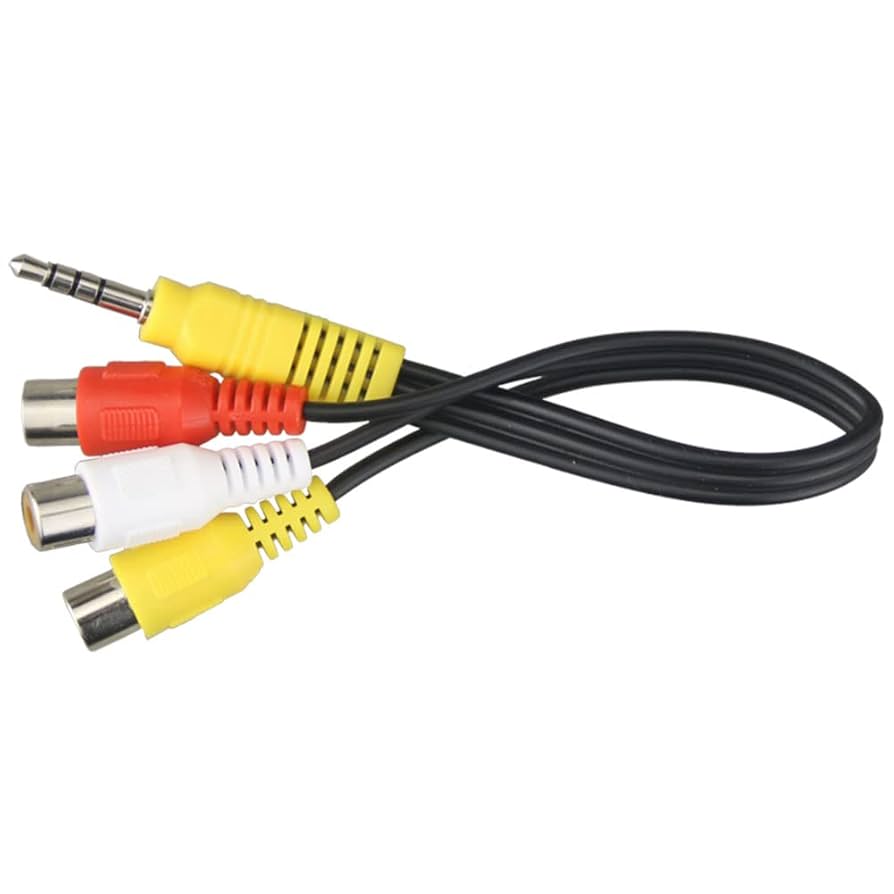 3.5 MM to RCA AVビデオケーブル オスケーブル Amazon.co.jp: 3.5 MM to RCA AVビデオカメラビデオケーブルfor