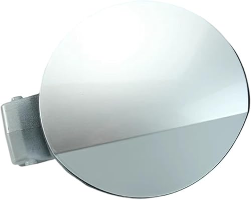 5K6809857C Fuel Gas Tank Filler Door Lid Cover Flap Cap Compatible For VW Golf MK6 GTI 2009 2010 2011 2012 2013 GRU Unprimed Black Red blue(Silver)