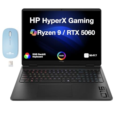 Image of HP OMEN HyperX Gaming Laptop 16.0 inch 165Hz OLED WQXGA Display (64GB DDR5)