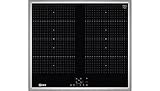 Wischschutzfunktion Neff M56BR60N0 Kochfeld Elektro/Induktion / 58,30 cm/Glaskeramik/schwarz