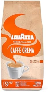 Lavazza Caffè Crema Gustoso, opakowanie 1 kg, Arabica i Robusta, średnie palenie