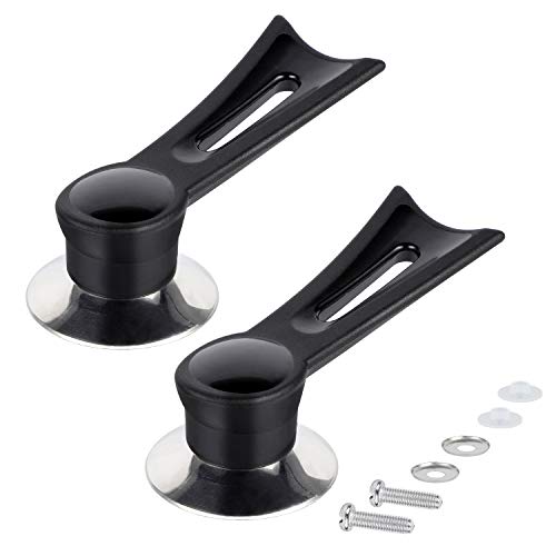 DEWIN Saucepan Lid Knobs,Pot Lid Knob,Stainless Steel Replacement Knob Kitchen Cookware Lid Cover Knob Handle 2 Pcs Main Image