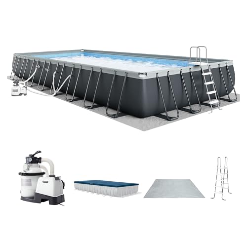 INTEX Ultra XTR 32ft x 16ft x 52in Above Ground Swimming Pool Set w/Pump