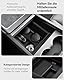 VIHIMAI 4 Pcs Tesla Model Y 2025 Juniper Mittelkonsolen Organizer [Unterteilte Ablage Doppellagig] Smooth Slide Technology Aufbewahrungsbox Armlehnenablage Zubehör für Model Y Juniper (Schwarz)
