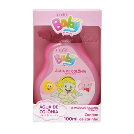 Água de Colonia Baby Menina, Muriel, 100 ml, Muriel, 100 Ml