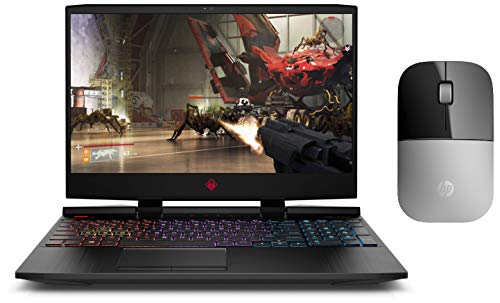 Image of HP Omen 15-dc0084tx (8th Gen Intel Core i7-8750H /16GB /128GB SSD + 1TB HDD /Win10 /GTX 1050Ti 4GB Graphics /144 Hz Refresh Rate) & Z3700 Wireless Mouse