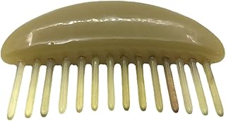 Lurrose Pente De Couro Cabeludo Massagem natural Massagem pente de cabelo massagem portátil pente pente de dentes largos Pente Massageador De Couro Cabeludo