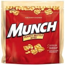 Munch Peanut Brittle Bites, 14.8 oz Pack Of 3