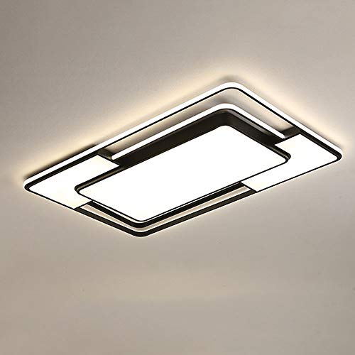 JYDQM L�mpara de Techo Regulable Negra de Montaje Empotrado LED Moderna para Sala de Estar de Dormitorio de Cocina