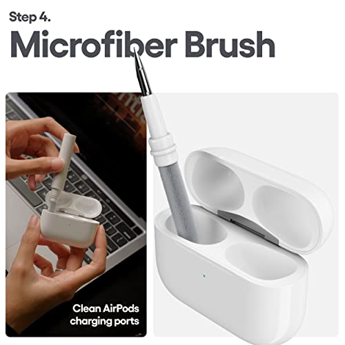 KeyBudz Conjunto de acessórios de kit de limpeza Air Care AirPods - Higienize com segurança, limpe e