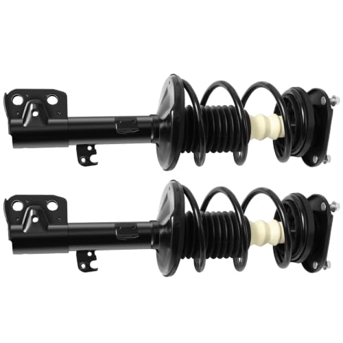 AUTOMUTO Front Pair Complete Struts Coil Spring Assembly Shock Absorber Compatible with 2009 2011-2013 for Toyota Corolla 2011-2013 for Toyota Matrix Struts 472598 482598 472597 482597