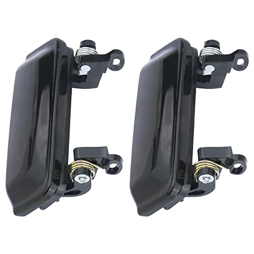 Tqponly Metal Exterior Door Handle | Compatible With 1998-2003 Ford Explorer,2001-2005 Ford Explorer Sport Trac,1998-2001 Mercury Mountaineer | Driver Side & Passenger Side Replaces 79102 #TOP7