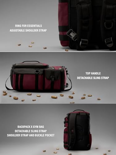 Image of The Souled Store Deadpool: Maximum Effort Gear Backpacks | Official Marvel Merchandise | Premium Water-Resistant Laptop Bag | Durable Urban Travel Rucksack for Men & Women